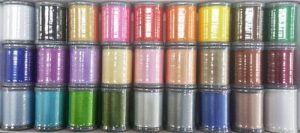 Janome Embroidery Thread Box 1 opened