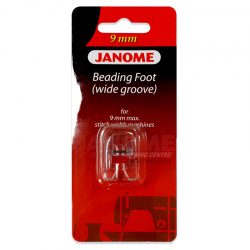 Janome Beading Foot (Wide Groove) - 9mm