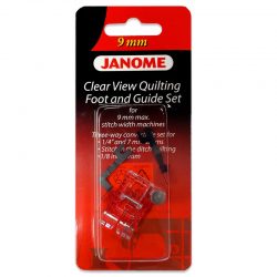 Clear View Quilting Foot and Guide Set - 9mm