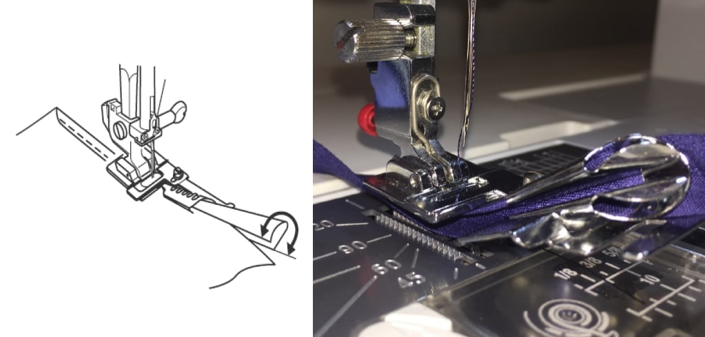 THe Janome Binder Foot is in the Spotlight with the Janome Accessory of the Month