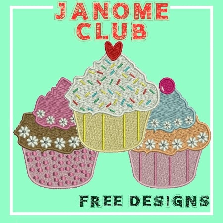 Janome Club - Cupcakes