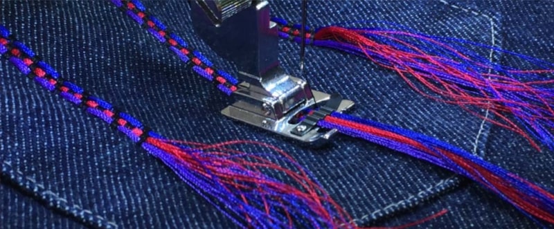 In the Spotlight with Janome is the Janome Cording Foot
