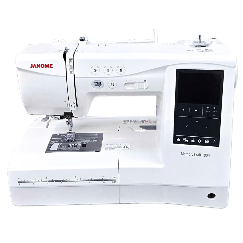Janome MC1000 Combination Sewing and Embroidery Machine