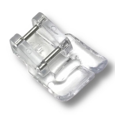 Closeup of the Janome 7mm Applique Foot