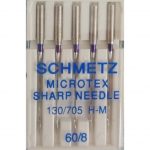 Schmetz MicroTex Sewing Needles Size 60 / 8