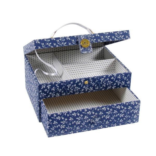 DMC RECTANGLE SEWING BOX 21X28X15CM