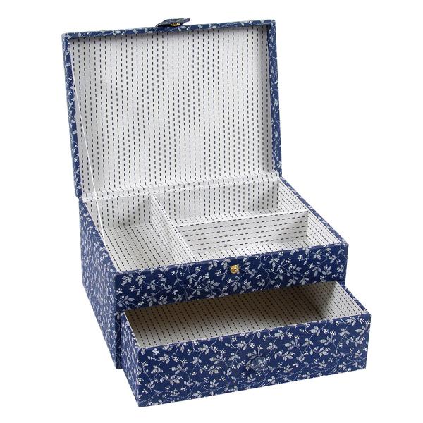 DMC RECTANGLE SEWING BOX 21X28X15CM